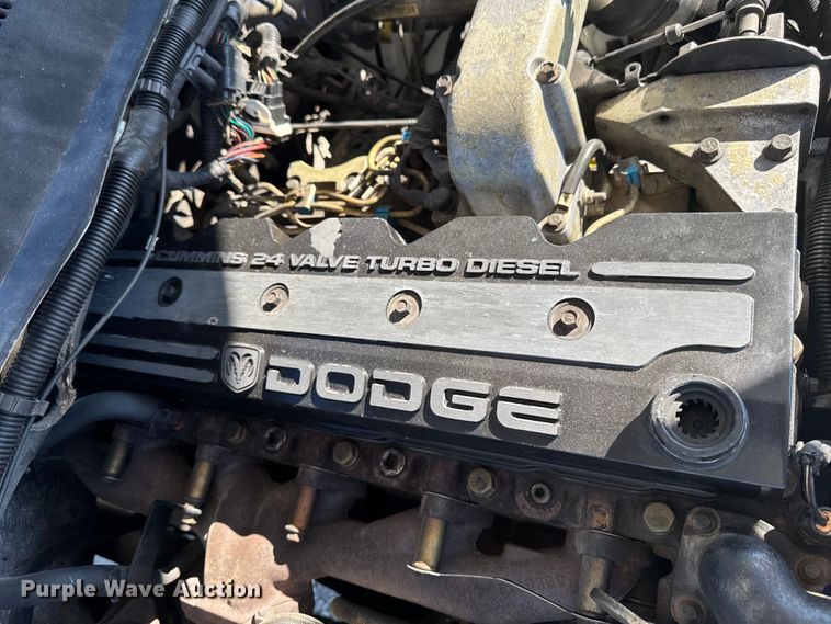 image for item ED1559 2002 Dodge Ram 2500 Quad Cab pickup truck