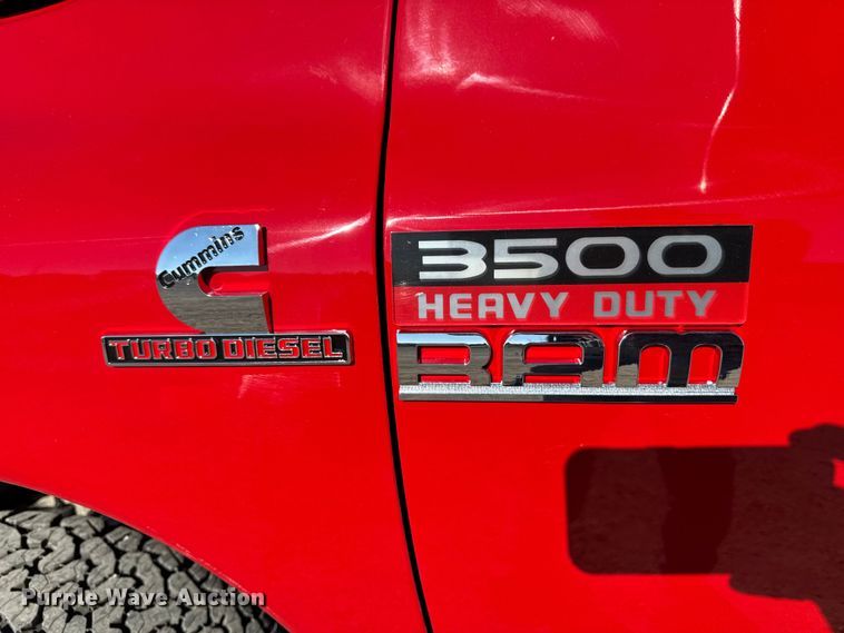 image for item ED1562 2007 Dodge Ram 3500 pickup truck cab and chassis