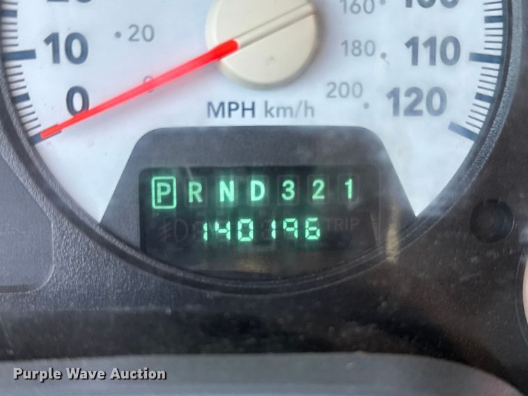 image for item ED1563 2007 Dodge Ram 3500 flatbed pickup truck