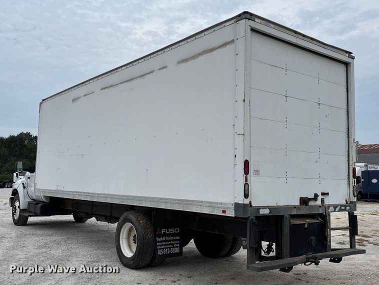image for item ED2237 2012 Ford F750 box truck