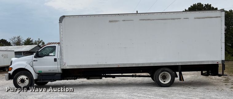 image for item ED2237 2012 Ford F750 box truck