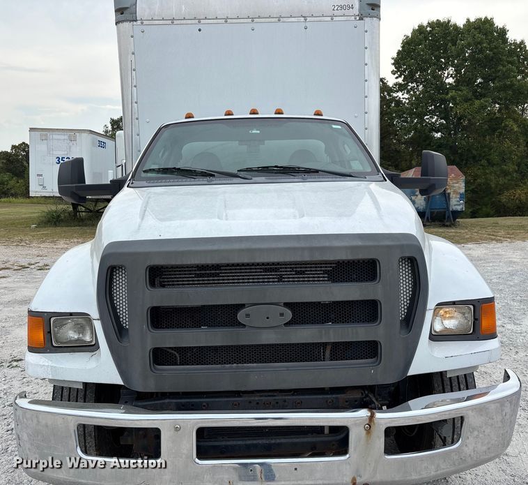 image for item ED2237 2012 Ford F750 box truck