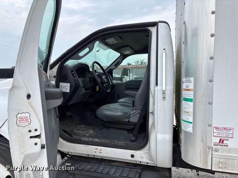 image for item ED2237 2012 Ford F750 box truck