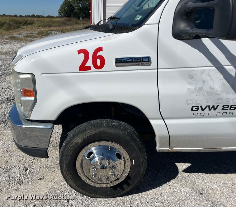 image for item ED2306 2012 Ford E450 box truck