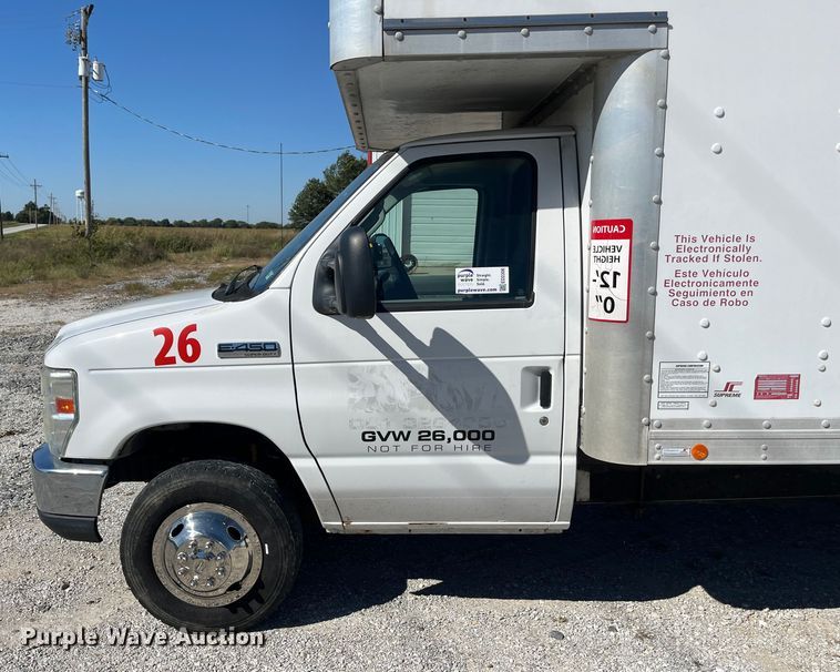 image for item ED2306 2012 Ford E450 box truck