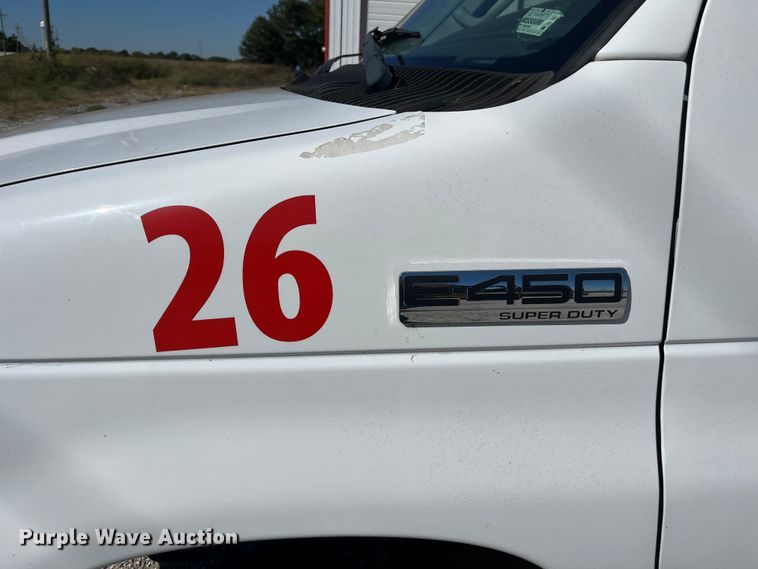 image for item ED2306 2012 Ford E450 box truck