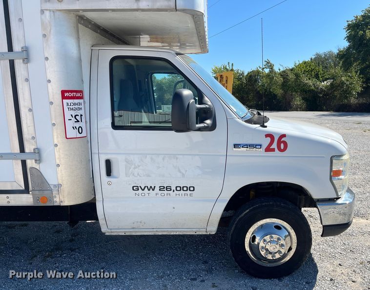 image for item ED2306 2012 Ford E450 box truck