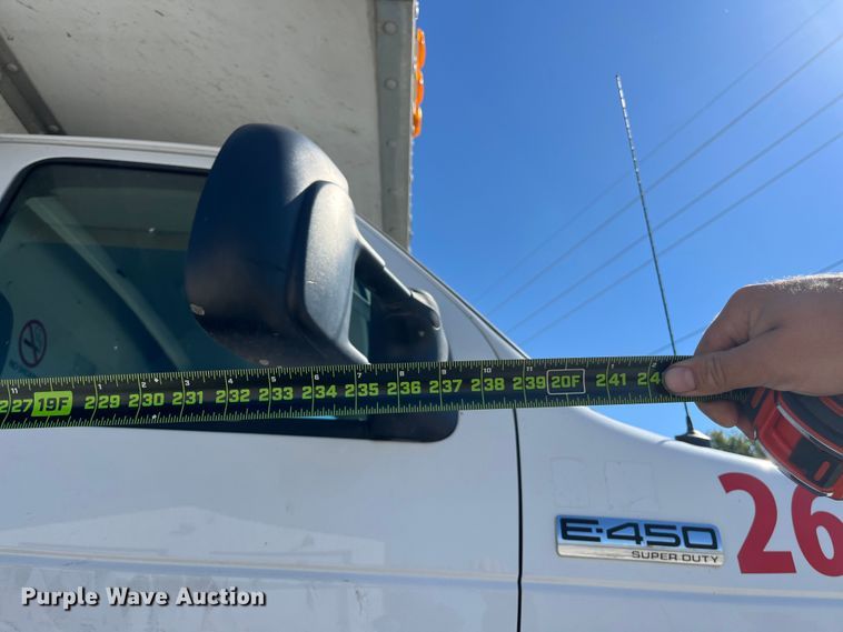 image for item ED2306 2012 Ford E450 box truck