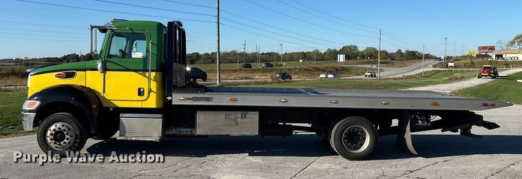 image for item ED2335 2015 Peterbilt 337 rollback truck