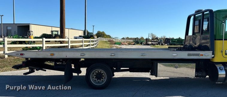 image for item ED2335 2015 Peterbilt 337 rollback truck