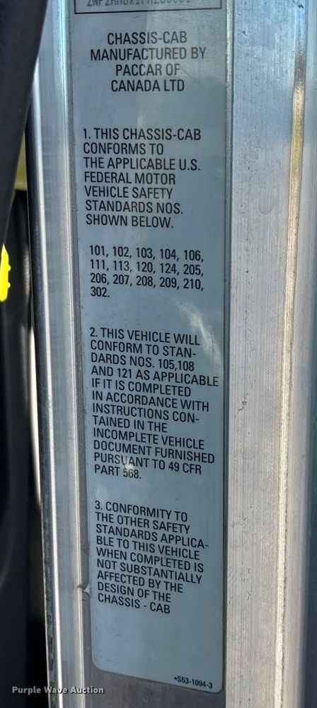 image for item ED2335 2015 Peterbilt 337 rollback truck