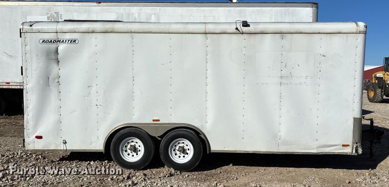 image for item ED2345 2006 Roadmaster RME818TA2 enclosed cargo trailer