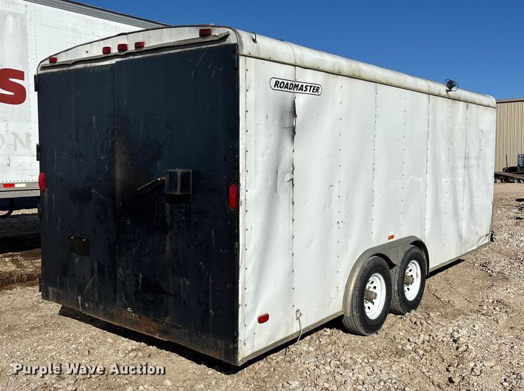 image for item ED2345 2006 Roadmaster RME818TA2 enclosed cargo trailer