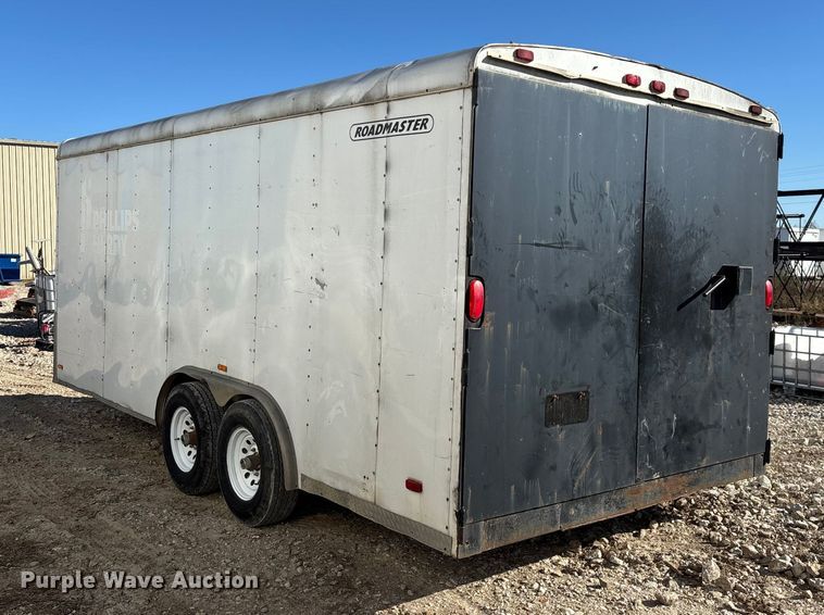 image for item ED2345 2006 Roadmaster RME818TA2 enclosed cargo trailer