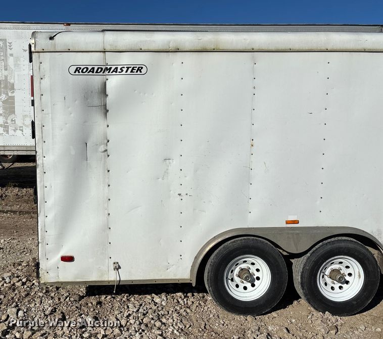 image for item ED2345 2006 Roadmaster RME818TA2 enclosed cargo trailer
