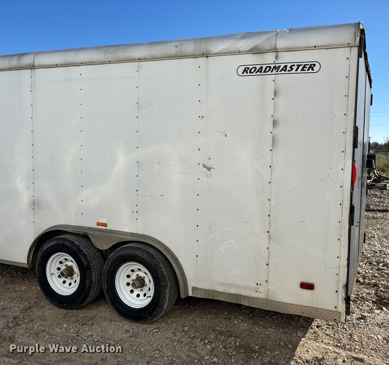 image for item ED2345 2006 Roadmaster RME818TA2 enclosed cargo trailer