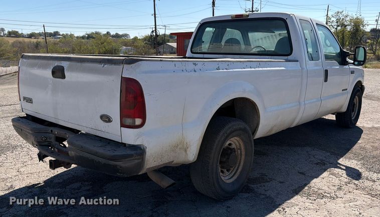 image for item ED5002 2001 Ford F250 Super Duty SuperCab pickup truck