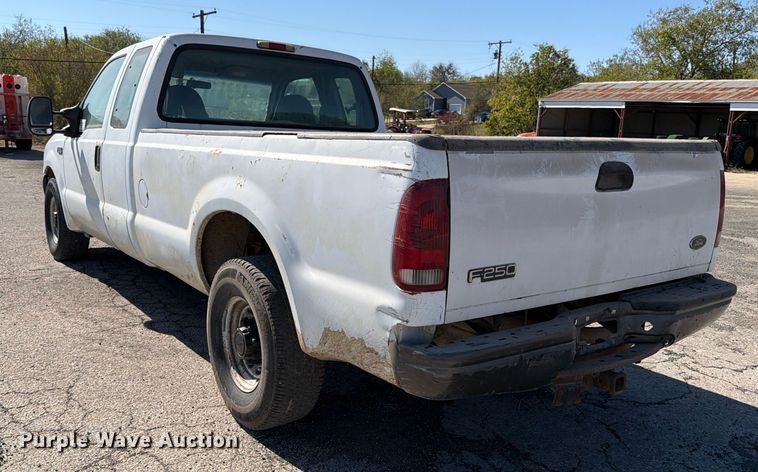 image for item ED5002 2001 Ford F250 Super Duty SuperCab pickup truck