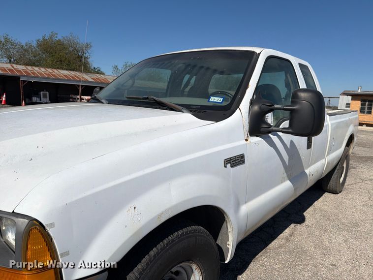 image for item ED5002 2001 Ford F250 Super Duty SuperCab pickup truck