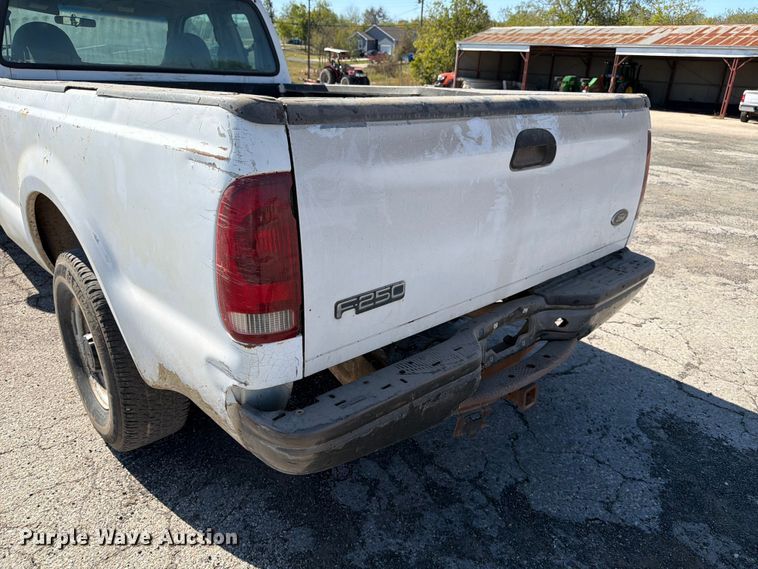 image for item ED5002 2001 Ford F250 Super Duty SuperCab pickup truck