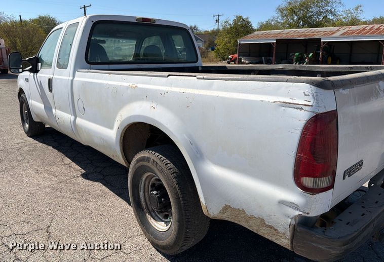 image for item ED5002 2001 Ford F250 Super Duty SuperCab pickup truck