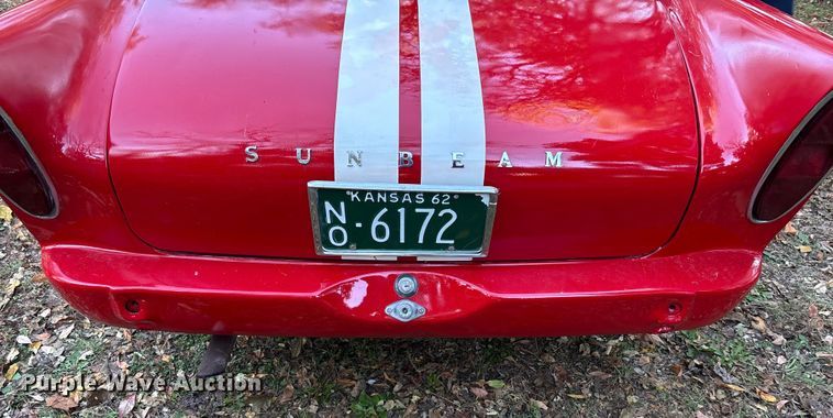 image for item EE4196 1962 Sunbeam  Alpine convertible