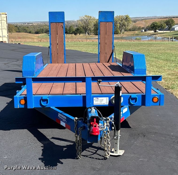 image for item EE4223 2021 Anderson Manufacturing utility trailer
