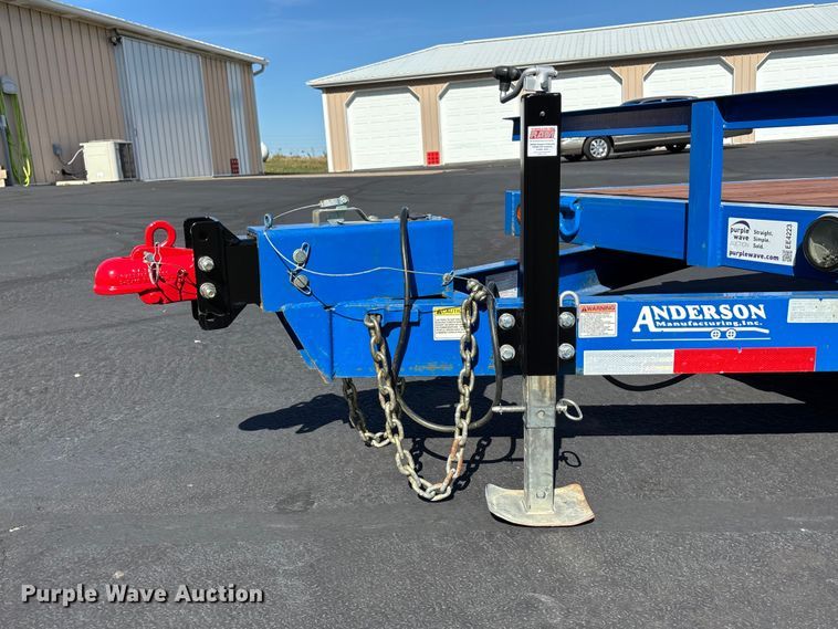 image for item EE4223 2021 Anderson Manufacturing utility trailer