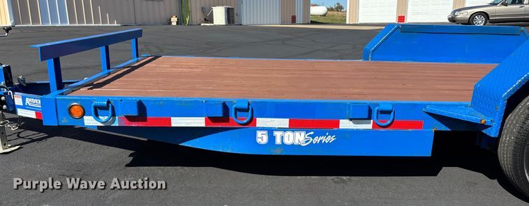 image for item EE4223 2021 Anderson Manufacturing utility trailer