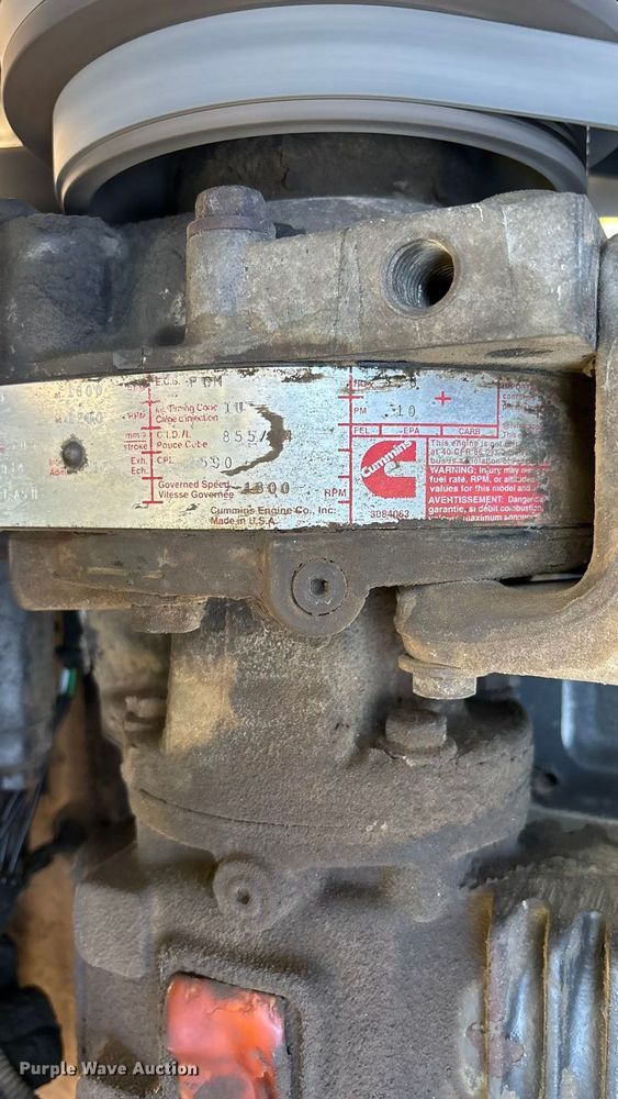 image for item EE4383 2000 Sterling A9500 Series semi truck