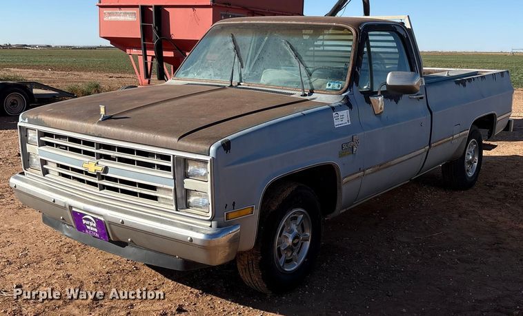 image for item EF6173 1985 Chevrolet C10 pickup truck