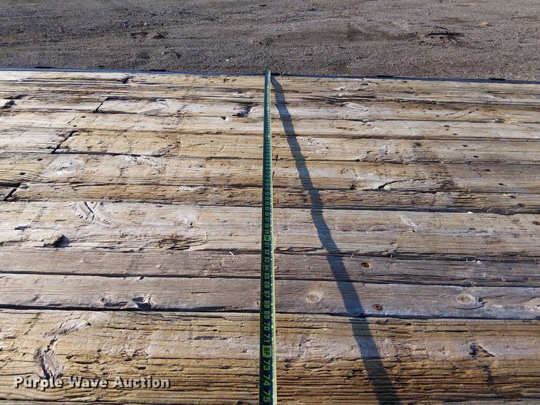 image for item EG1691 2004 May Trailer Mfg. LLC flatbed trailer