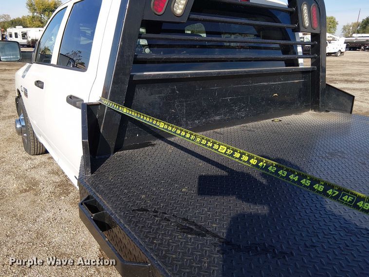 image for item EG1693 2012 Dodge Ram 3500 flatbed truck