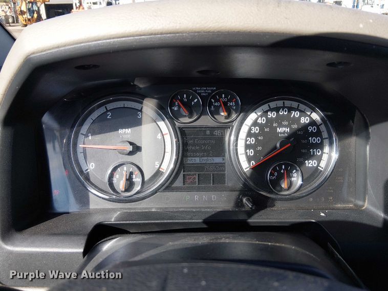 image for item EG1693 2012 Dodge Ram 3500 flatbed truck