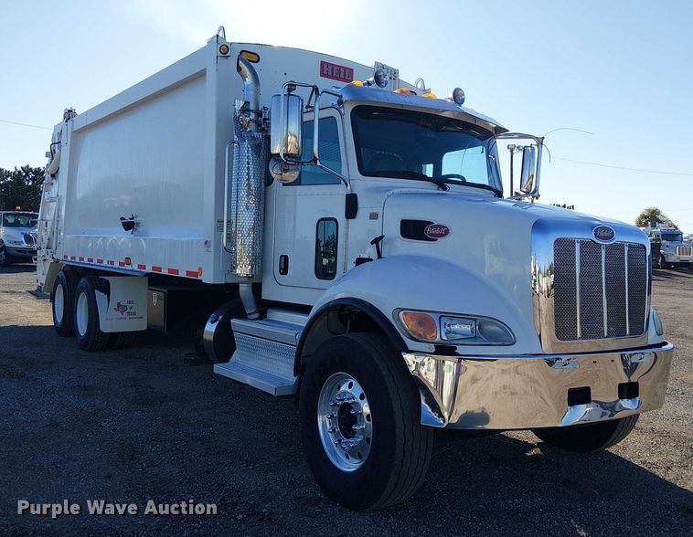 image for item EG1706 2018 Peterbilt 348 refuse truck