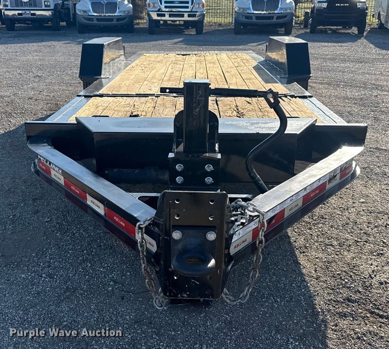 image for item EG1718 2024 Felling Trailer FT-12-YI-I tilt deck equipment trailer