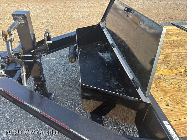 image for item EG1718 2024 Felling Trailer FT-12-YI-I tilt deck equipment trailer