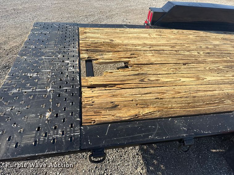 image for item EG1718 2024 Felling Trailer FT-12-YI-I tilt deck equipment trailer