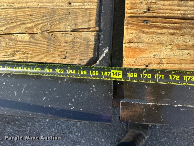 image for item EG1718 2024 Felling Trailer FT-12-YI-I tilt deck equipment trailer