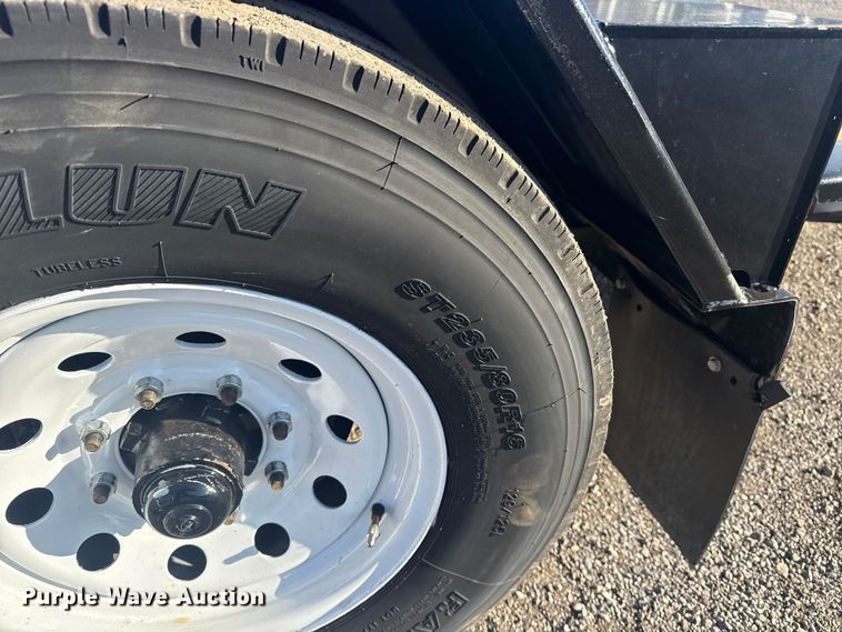 image for item EG1718 2024 Felling Trailer FT-12-YI-I tilt deck equipment trailer