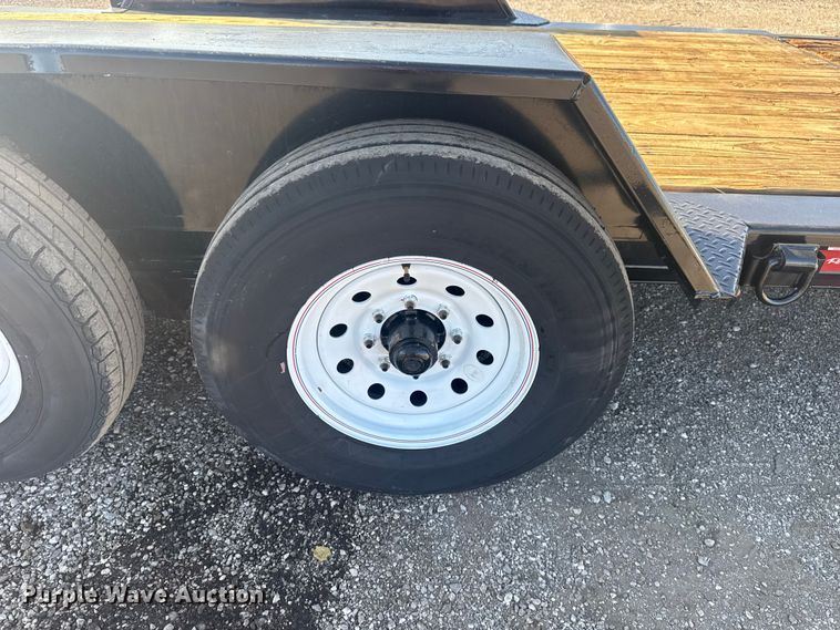 image for item EG1718 2024 Felling Trailer FT-12-YI-I tilt deck equipment trailer