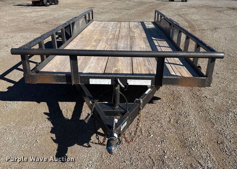 image for item EG1727 2007 Big Tex utility trailer