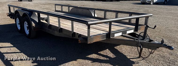 image for item EG1727 2007 Big Tex utility trailer