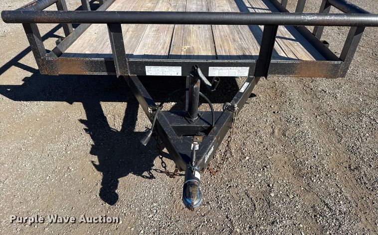 image for item EG1727 2007 Big Tex utility trailer