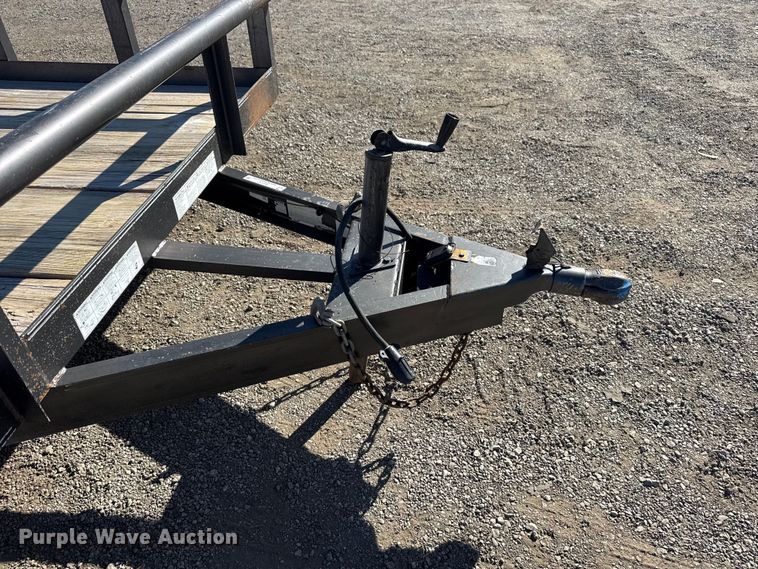 image for item EG1727 2007 Big Tex utility trailer