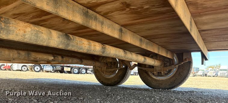 image for item EG1727 2007 Big Tex utility trailer