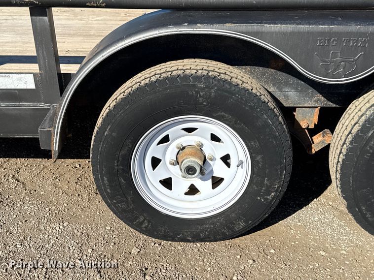 image for item EG1727 2007 Big Tex utility trailer