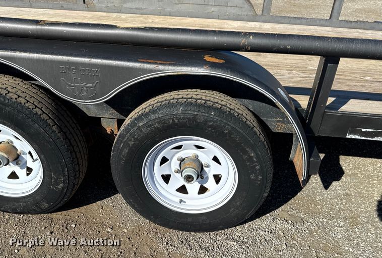 image for item EG1727 2007 Big Tex utility trailer