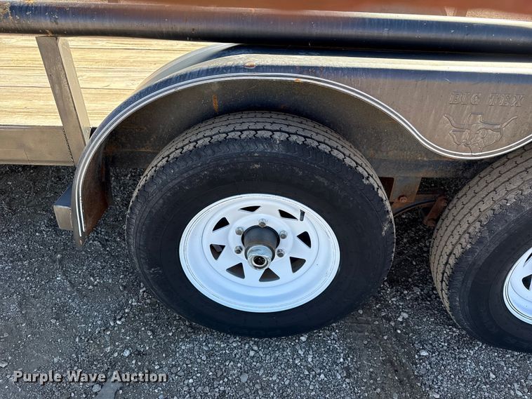 image for item EG1727 2007 Big Tex utility trailer