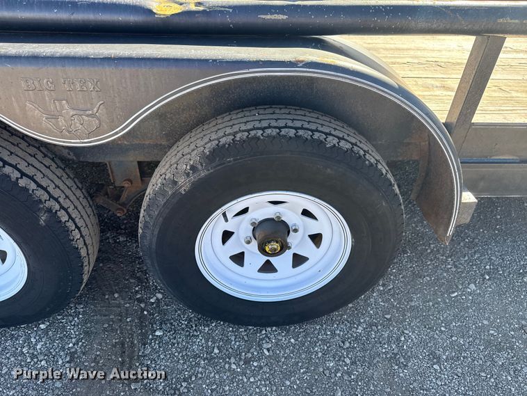 image for item EG1727 2007 Big Tex utility trailer